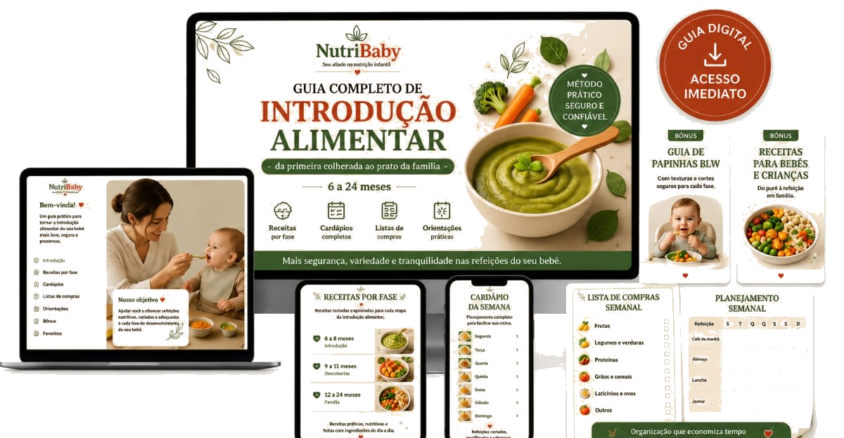 NutriBaby — Guia Completo de Introdução Alimentar em todos os dispositivos