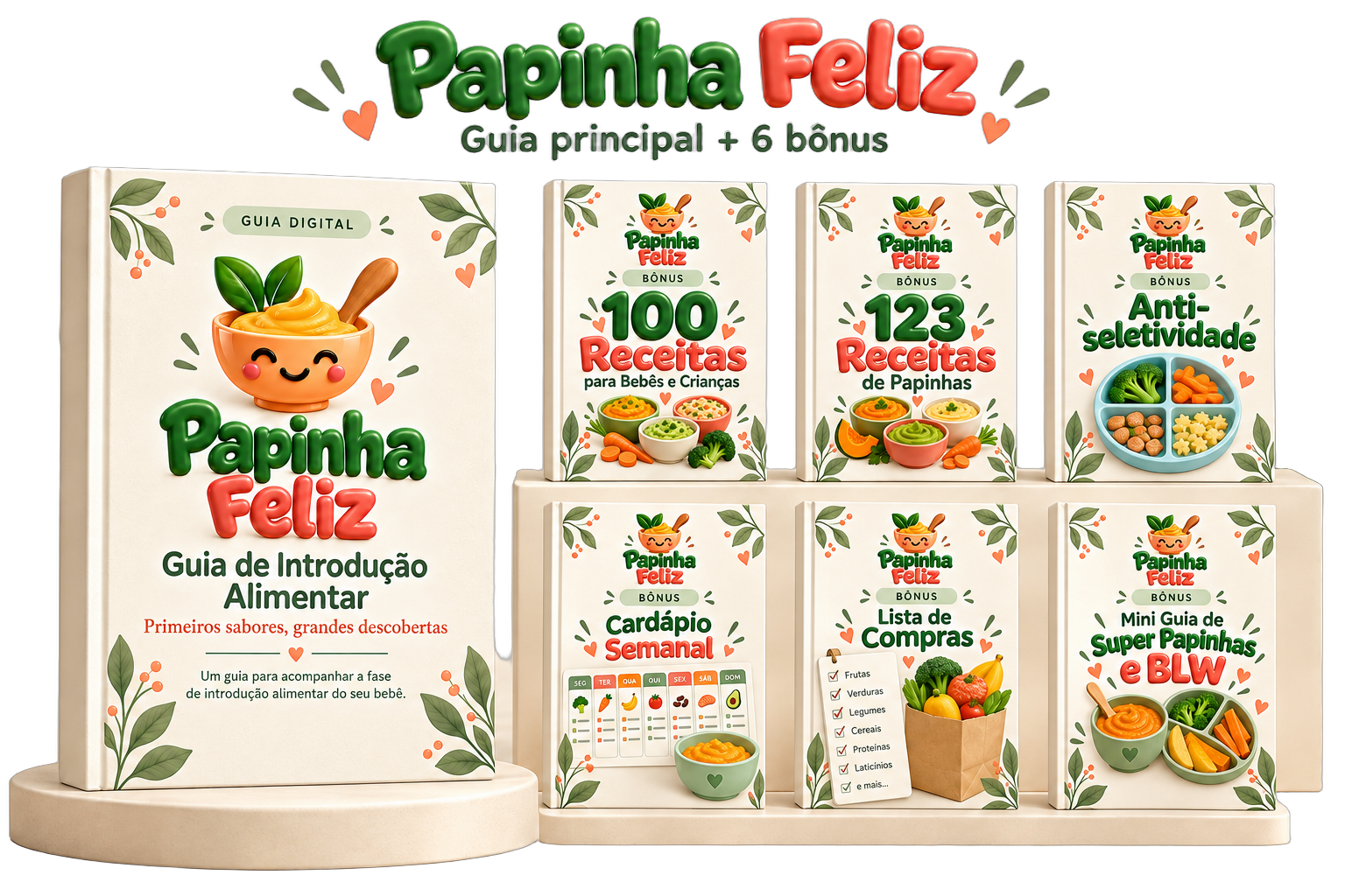 Papinha Feliz — Guia principal + 6 bônus