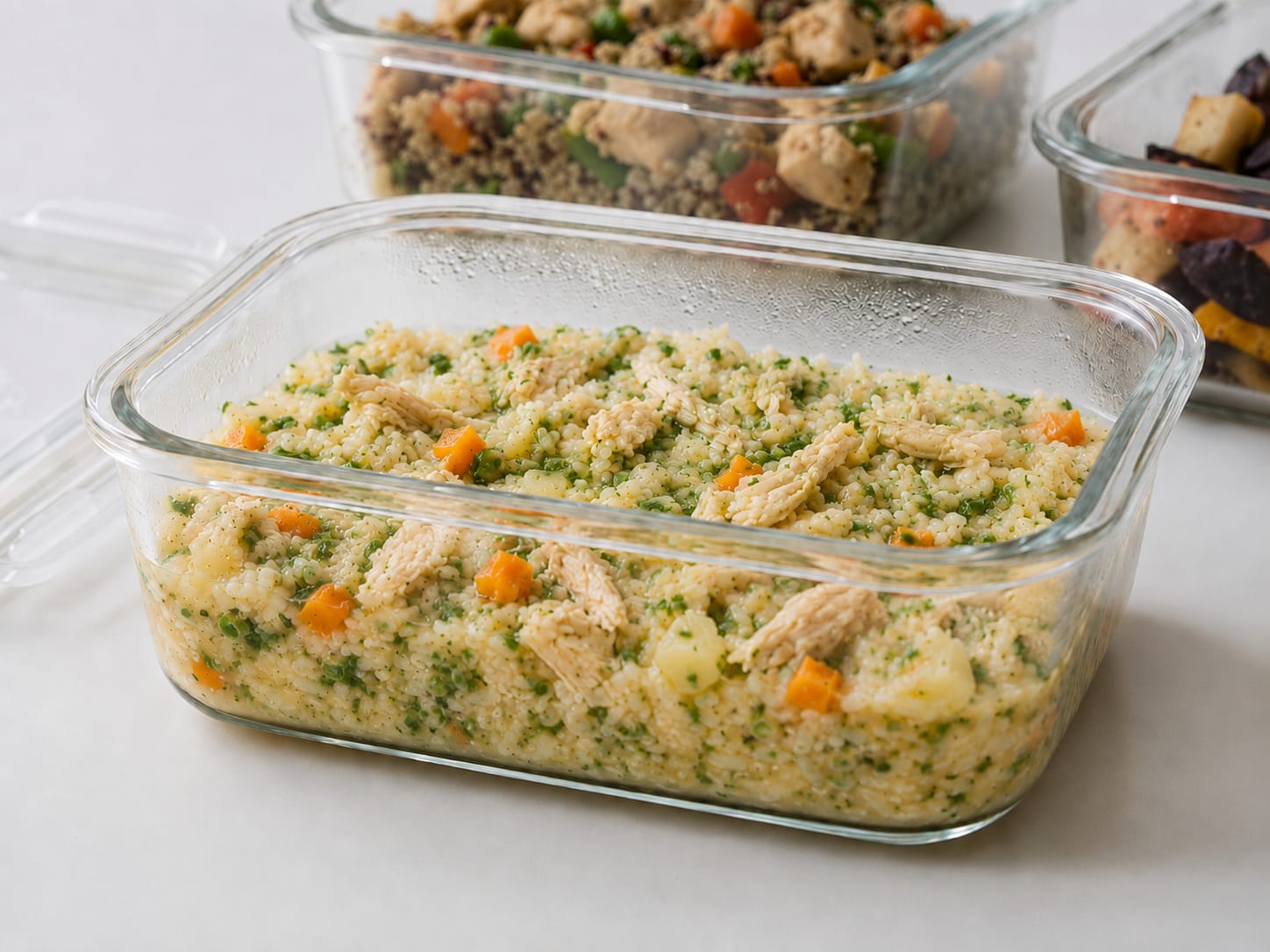 Tilápia macia com legumes