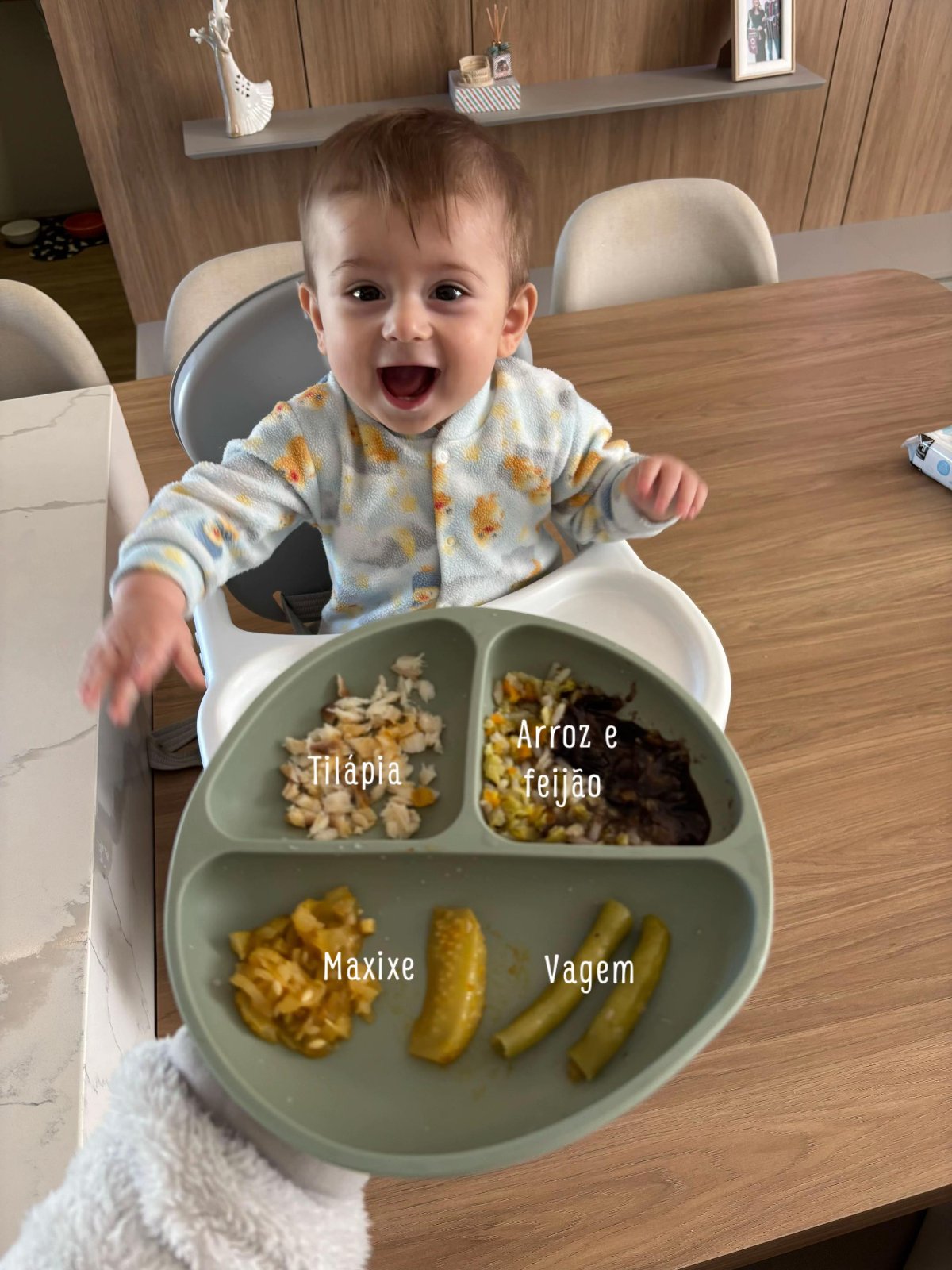 Peixe e Legumes